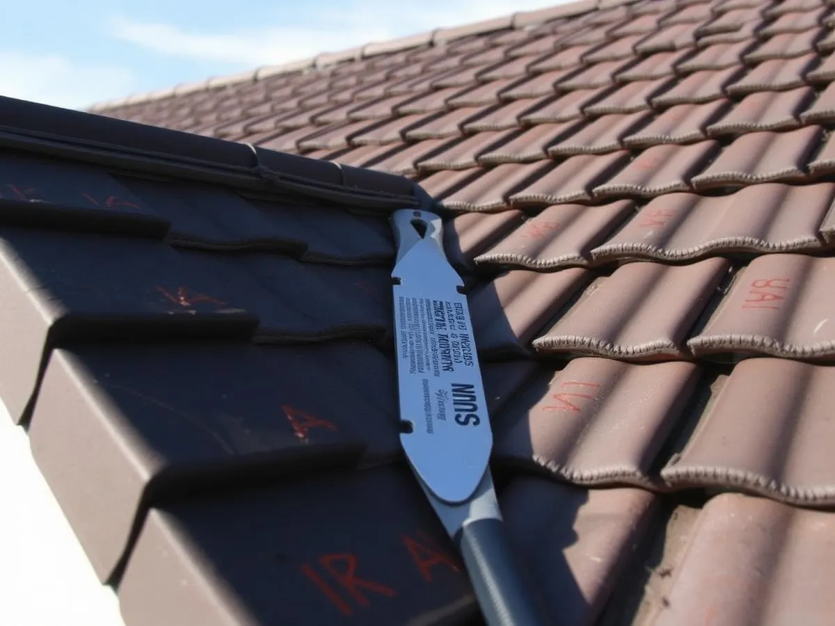 Sealing and restoring weathered roof tiles
